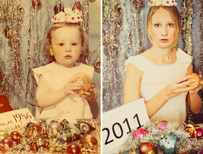 Me Then And Now - 25 Years Apart