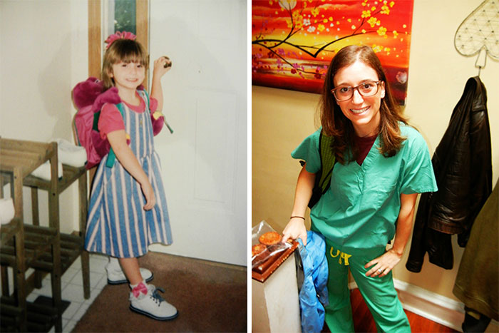 21 Years Of School Later: 1st Day Of Kindergarten And Last Day Of Medical School