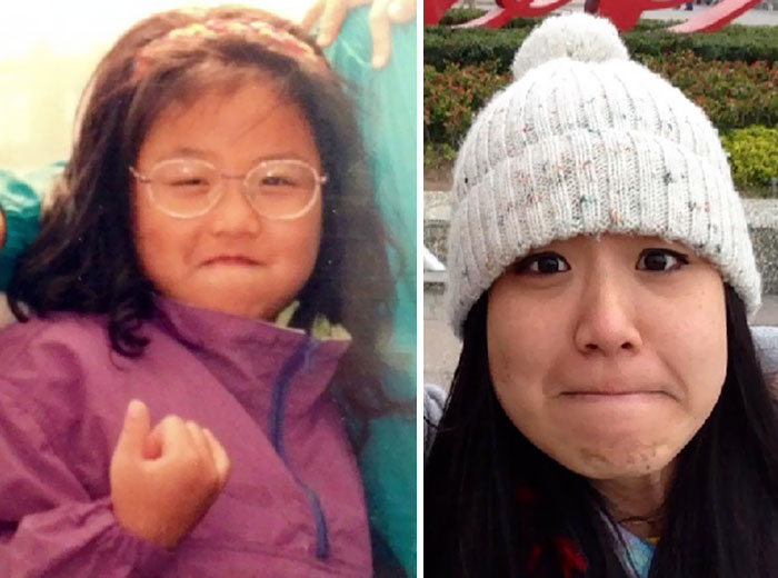 When Success Kid Meets 60 Year Old Girl - You Get Me... When I Was 8 (Me Then And Now)