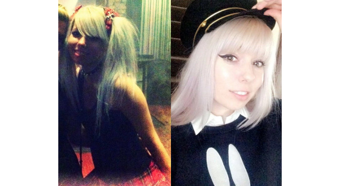 When I Used To Frequent Goth Clubs To Now...i Kept The White Hair & Still Like Experimenting With Fashion! :)