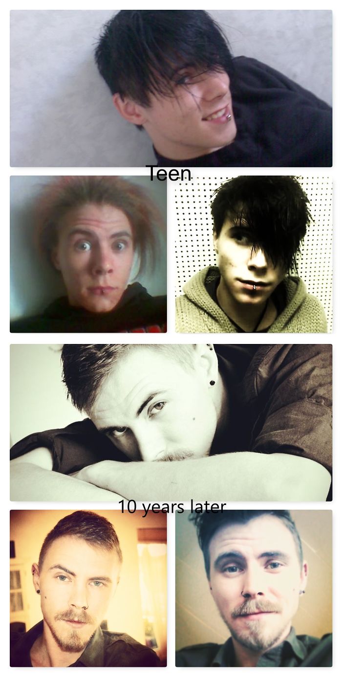 Before & After 10 Years, More Or Less.