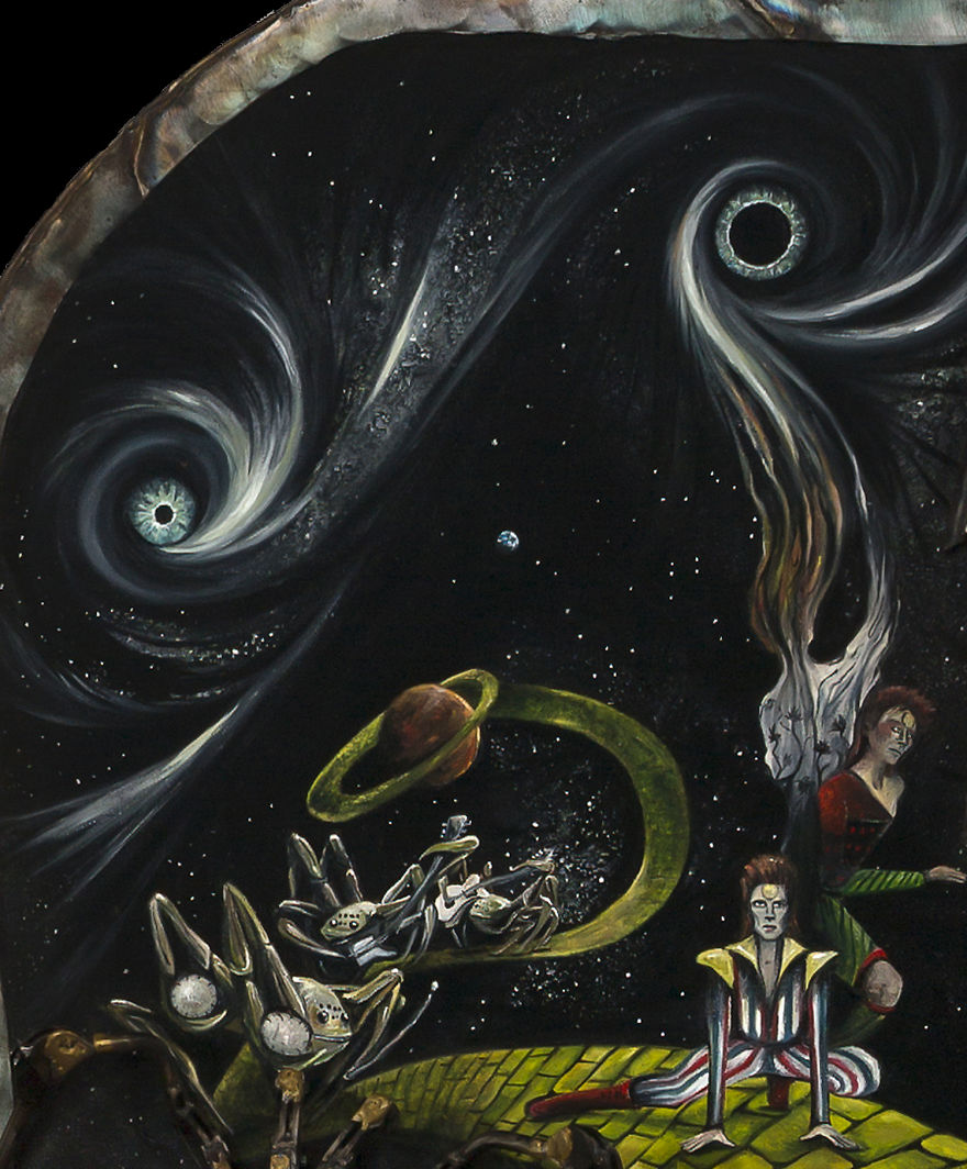 I Took 8 Months To Research And Create This Epic Painting Of David Bowie I Took 8 Months To Research And Create This Epic Painting Of David Bowie