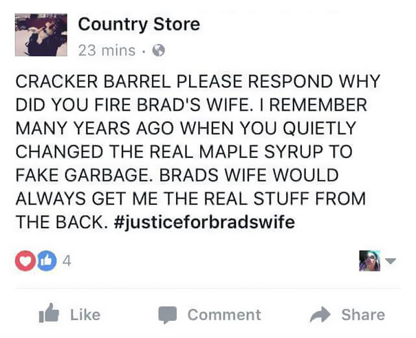 brads-wife-fired-cracker-barrel-facebook-26 brads-wife-fired-cracker-barrel-facebook-26