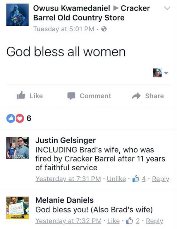 brads-wife-fired-cracker-barrel-facebook-4 brads-wife-fired-cracker-barrel-facebook-4