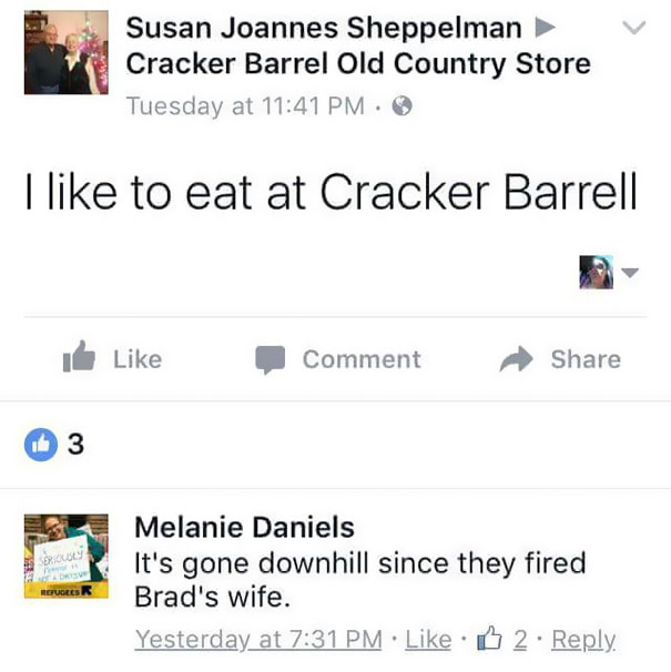 brads-wife-fired-cracker-barrel-facebook-5 brads-wife-fired-cracker-barrel-facebook-5