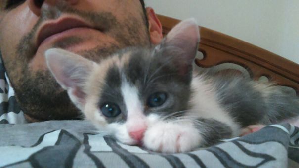 First Day She Opened Her Eyes From Birth!