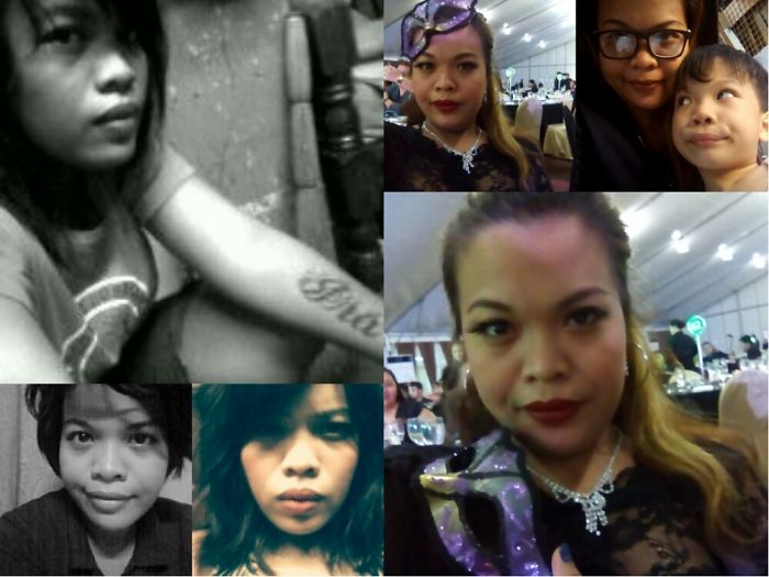 Left: 17 Year-old Engineering Student And So Emooooo! Right: Now I'm 24, Im A Working Solo Mom!