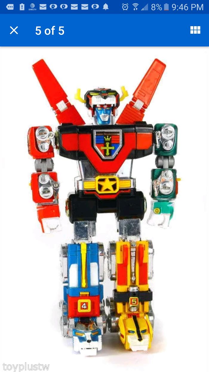 Voltron Action Figures!!!