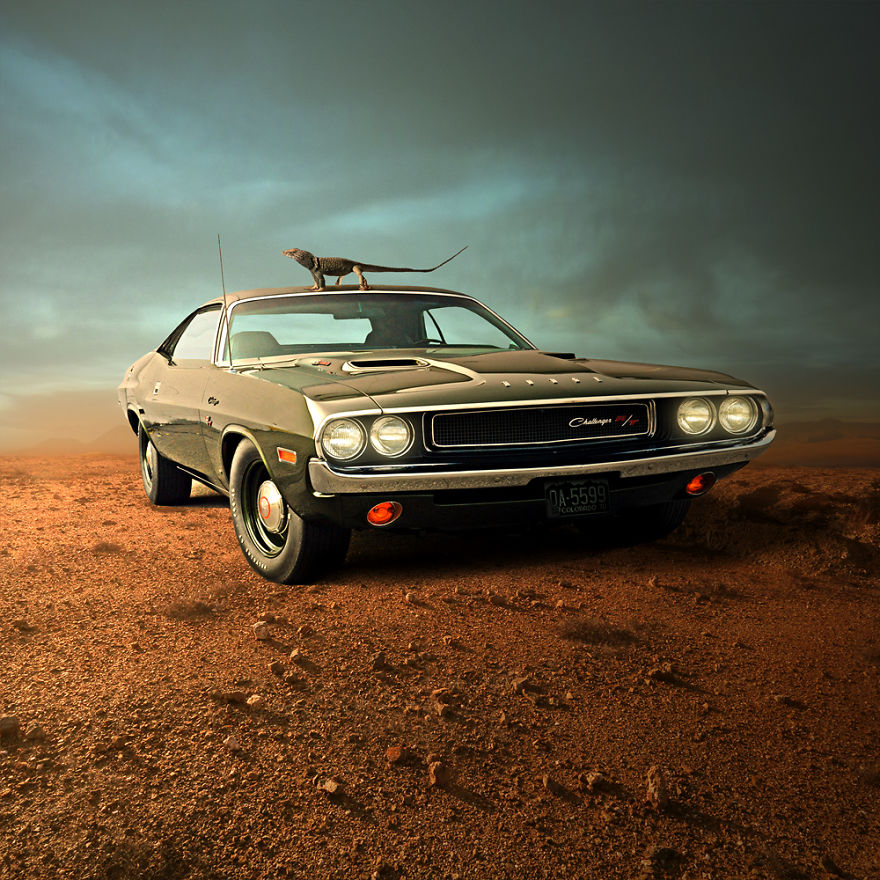 I Rescue Beautiful Old Cars From Being Forgotten Using Digital Art I Rescue Beautiful Old Cars From Being Forgotten Using Digital Art