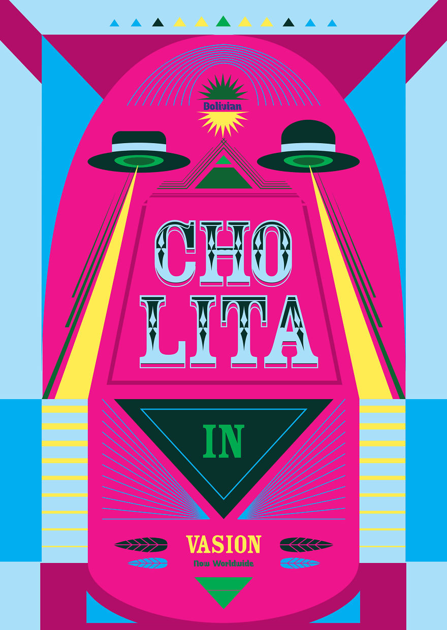 Poster Series I Did During Travels In South America