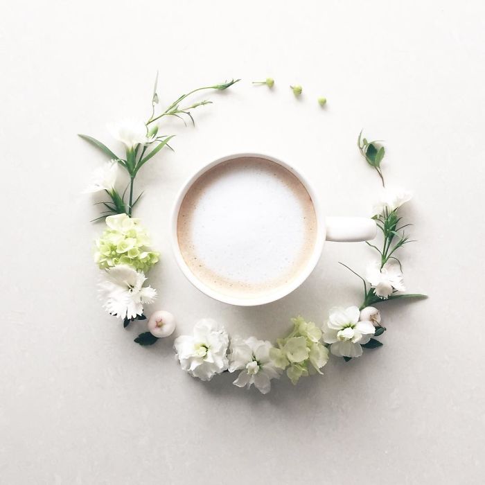 Flower Coffee Compositions