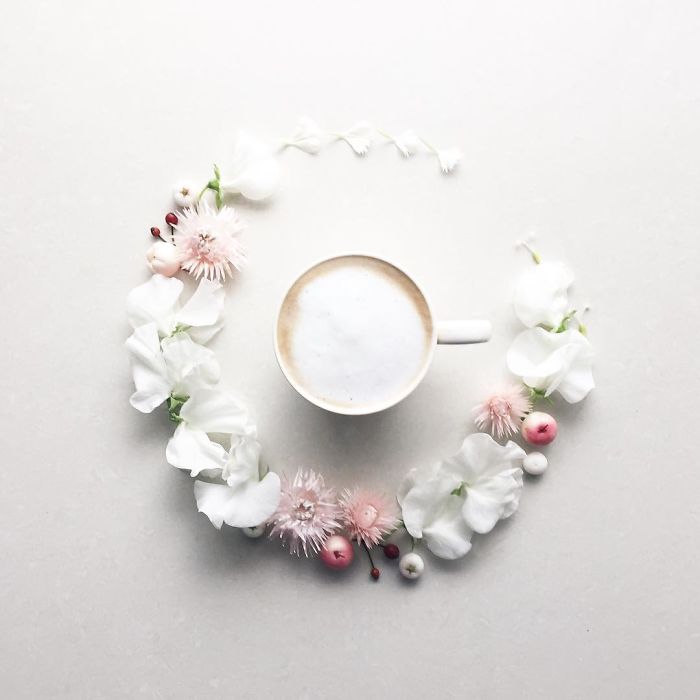 Flower Coffee Compositions