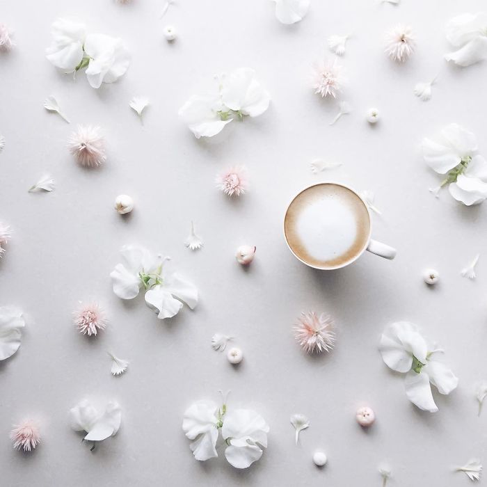 Flower Coffee Compositions
