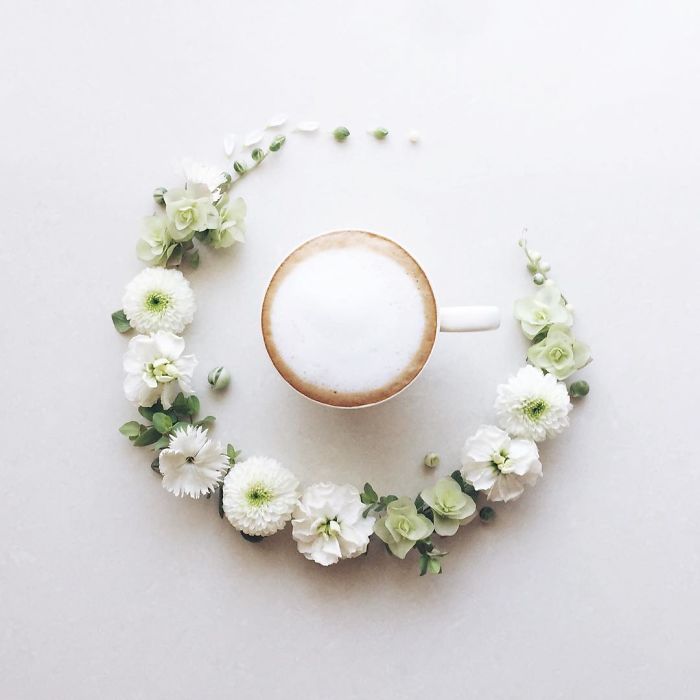 Flower Coffee Compositions