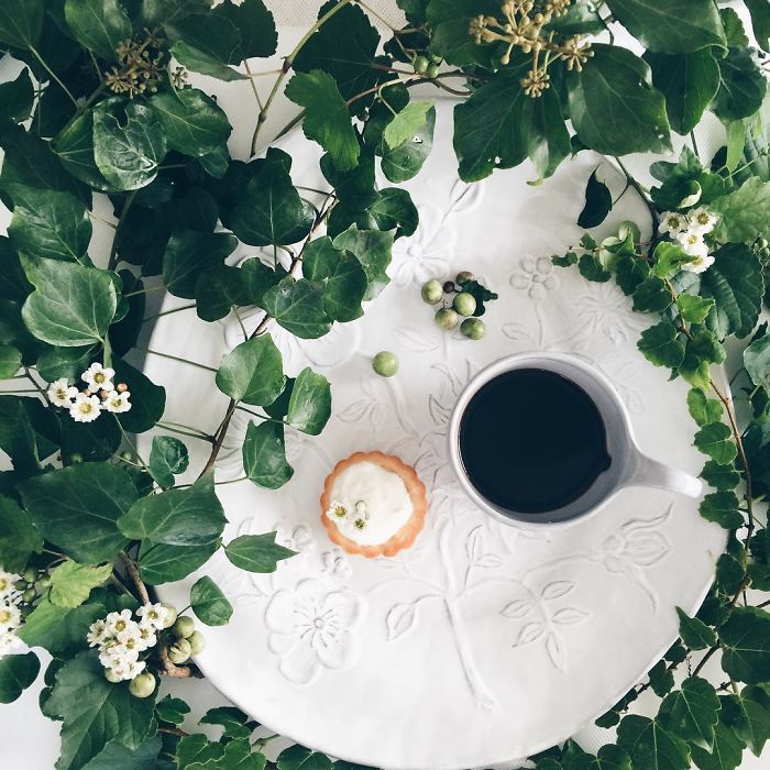 Flower Coffee Compositions