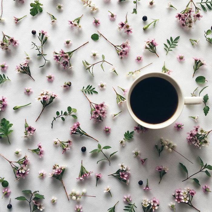 Flower Coffee Compositions