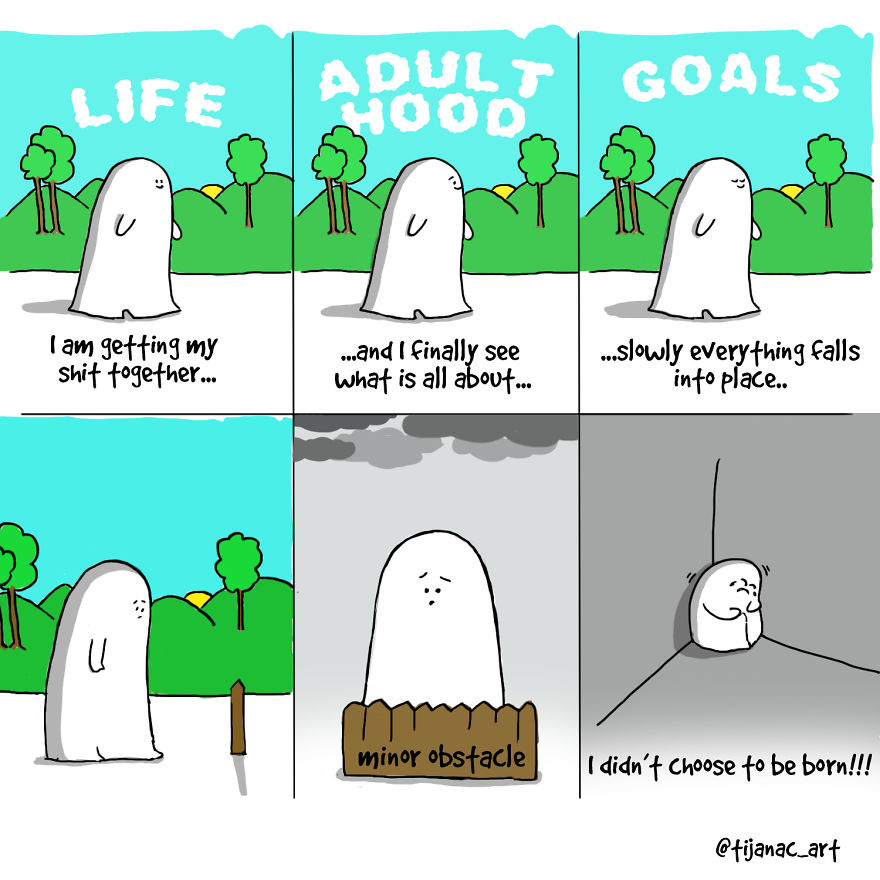 Life As A Beautiful Struggle Depicted In Short Comics