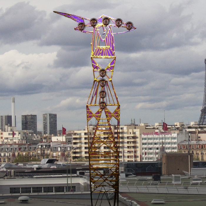 Landscape Wind Towers By Elena Paroucheva