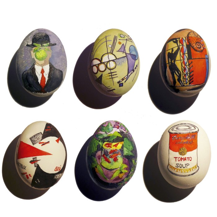 Every Year I Create Easter Eggs With Masterpieces