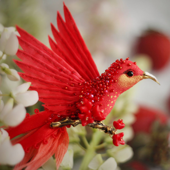 Birds Of Paradise By Russian Artist Julia Gorina