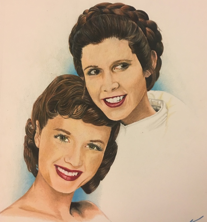 My Tribute To Carrie Fisher And Debbie Reynolds
