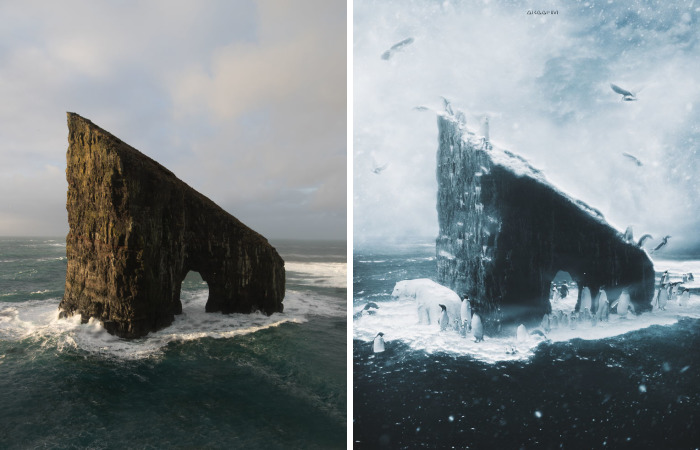 I Create These Winter Manipulations