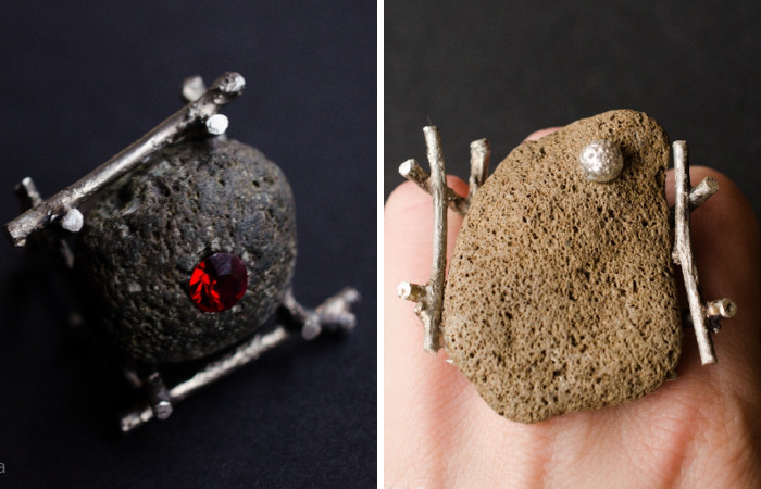 I Create Nature-Inspired Stone Jewelry