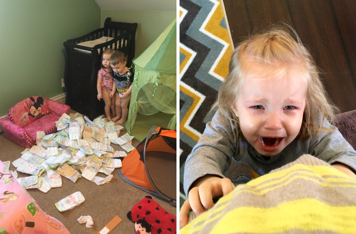 People Ask Me How It Is To Have 3 Little Kids. My Pictures Sum It Up Pretty Well