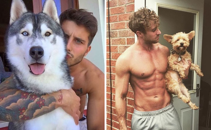 This Instagram Of Hot Dudes With Dogs Brings Two Of Our Favorite Things Together