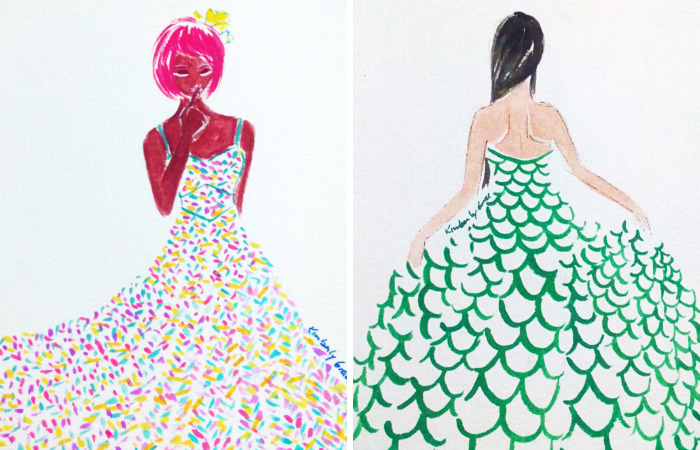 I Create Mini Paintings Featuring Patterns And Prints To Curb My Fear Of Them (Part 2)