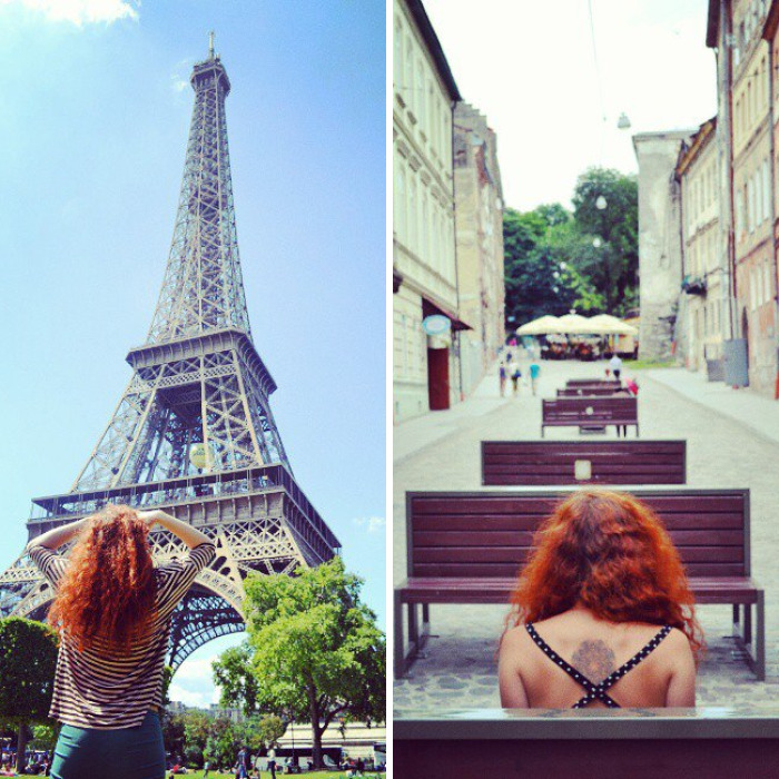 I Turn My Back To The Camera When I See Something Beautiful