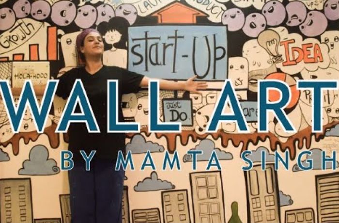 I Danced Along While Making Doodles On The Wall