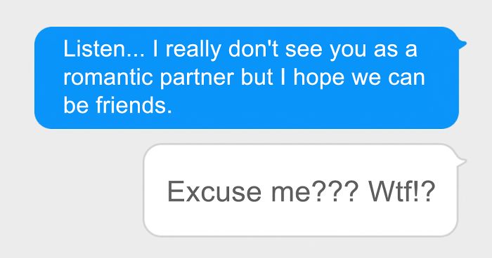 After First Date Girl Asks Guy If They Could Just Be Friends, Guy’s Response Takes Her By Surprise