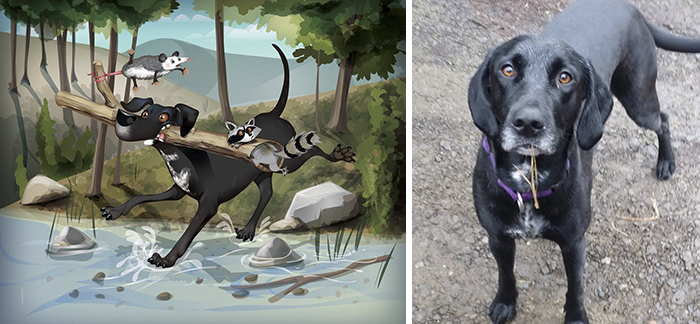 Leena, Swimming Is Her Vice