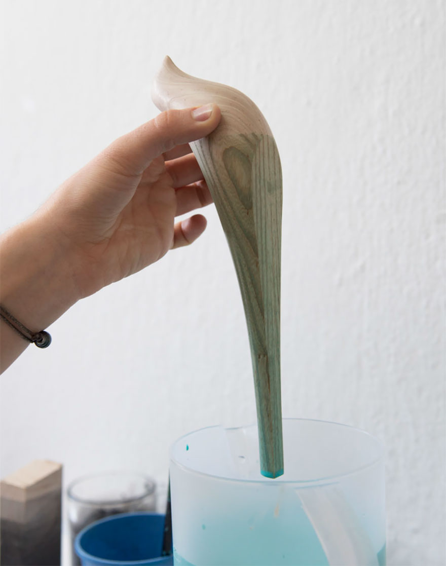 Mexican Artist Dips Wooden Birds Into Watercolor To Recreate The Look Of Local Birds Mexican Artist Dips Wooden Birds Into Watercolor To Recreate The Look Of Local Birds