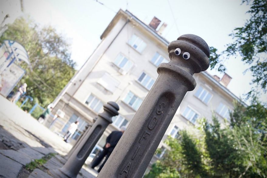 Eyebombing Bulgaria - Humanisation Of The Streets And The Environment