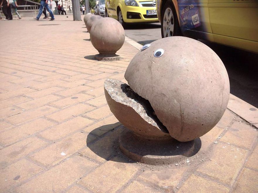 Eyebombing Bulgaria - Humanisation Of The Streets And The Environment