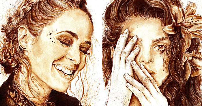 Painting Emotions With Coffee