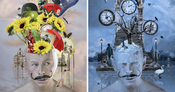 A Very Quirky Self-Portrait Series And Look At Mental Health