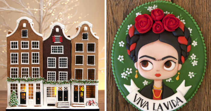 I Enjoy Creating Art In Butter Cookies