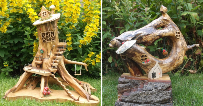 I Keep Finding Nice Pieces Of Wood In The Park, So I Decided To Recycle Them For Something Magical