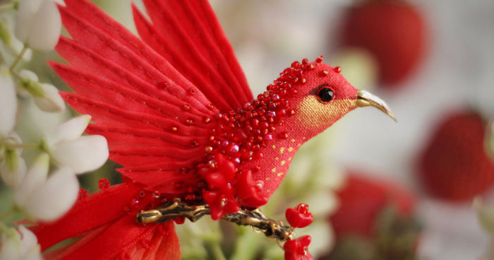 Birds Of Paradise By Russian Artist Julia Gorina