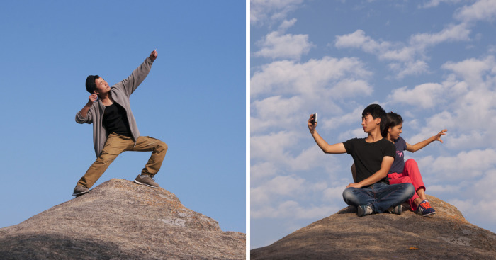 I See Many Funny Strangers On The Rock Everyday