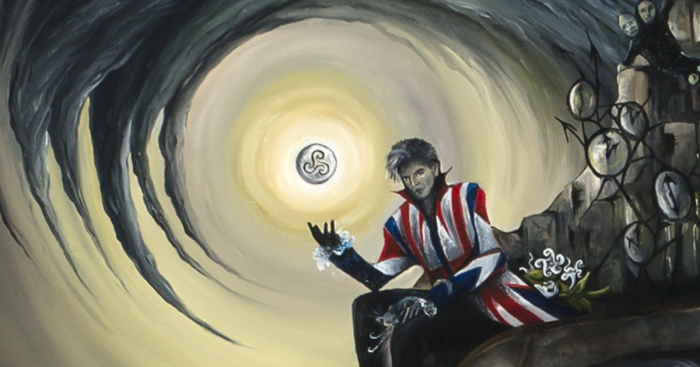 I Took 8 Months To Research And Create This Epic Painting Of David Bowie