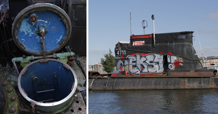 Inside Old Soviet Submarine In Amsterdam