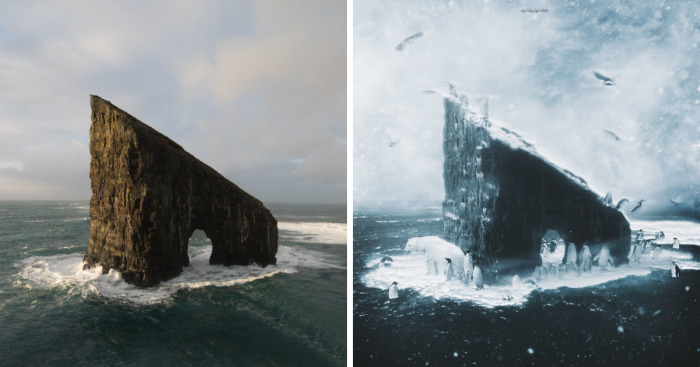 I Create These Winter Manipulations