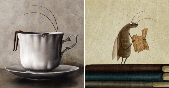 Insects Are Not What They Seem In Illustrations By Emilia Dziubak