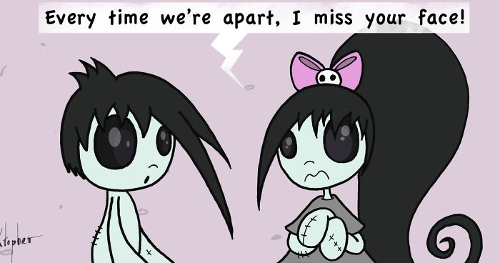 The Gothlings: I Create Romantic Comics With A Twist