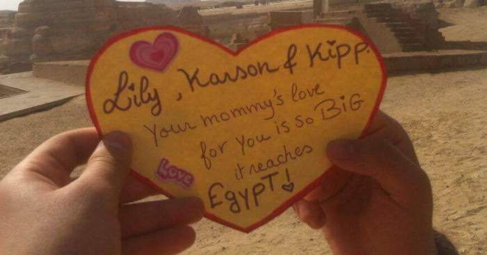 I Want To Show My Kids That My Love Reaches So Far!