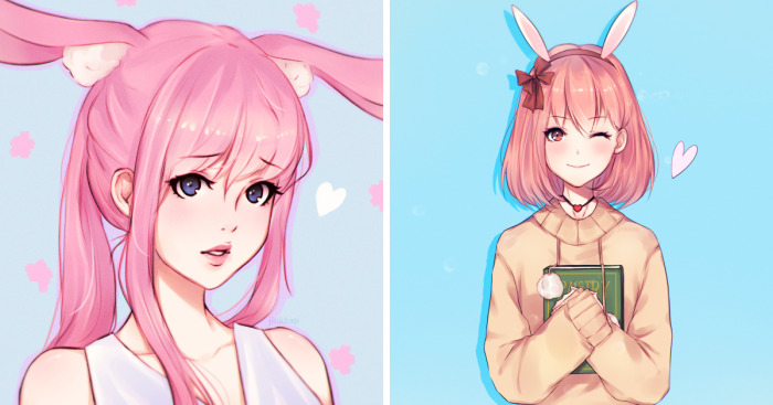 I Draw Portraits Of Anime Girls